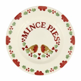 Christmas Joy Mince Pies 8 1/2 Inch Plate