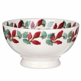 Folk Rosehip French Bowl