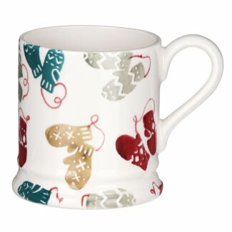Christmas Mittens Half Pint Mug