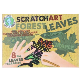 Scratch Art Set Leaves