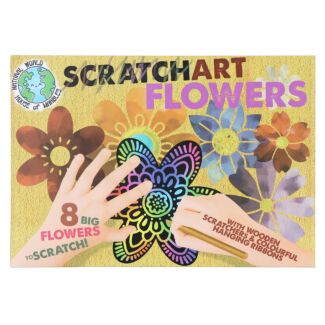 Scratch Art Set Flowers