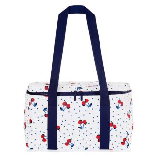 Vintage Cherry Dot Cooler Bag