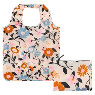 Floral Garden Reusable Shopper Tote