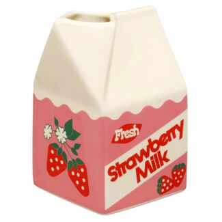 Strawberry Milk Vase