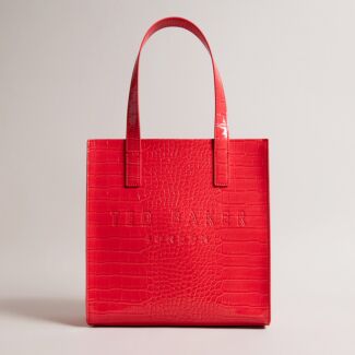 REPTCON Icon Small Coral Croc Bag