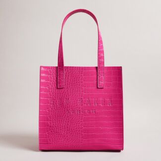Ted Baker Reptcon Croc Faux-Leather Small Tote Bag