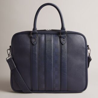 WAYMON Navy House Large Document Bag