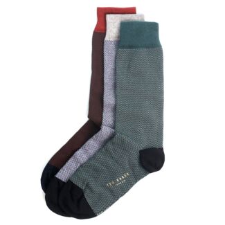 TEDPAK Pack of Three Men's Socks