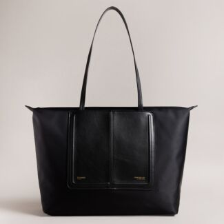 VOYAAGE Black Large Tote Bag