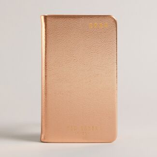 ANNAII Metallic Rose Gold 2024 Slim Diary
