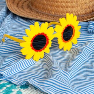 Yellow Sunflower Funglasses