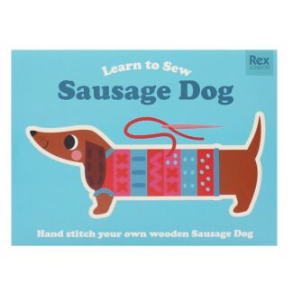 Learn To Sew Wooden Sausage Dog