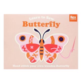 Learn To Sew Wooden Butterfly