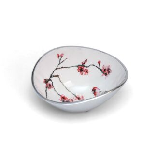 Japanese Blossom Petite Oval Bowl