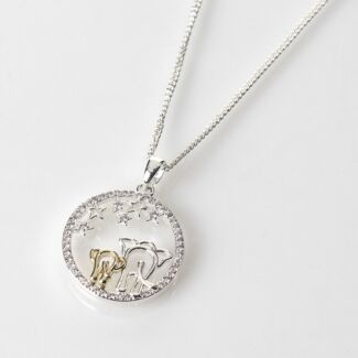 Two Tone Little Ellie Stargazing Necklace