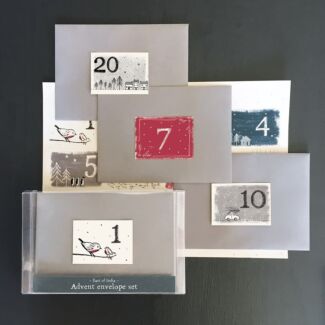 Boxed Advent Envelope Set