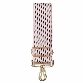 Bold Lines Pink Bag Strap