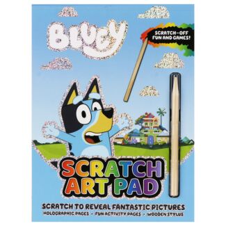 Bluey Scratch Art Pad