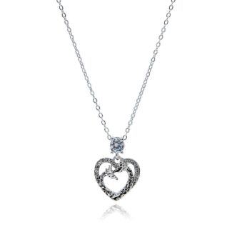 Wild At Heart Giraffe Silver Plated Necklace