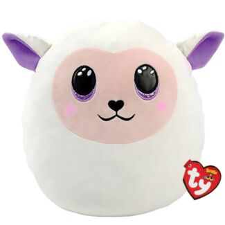 Fluffy Lamb 14” Squishaboo