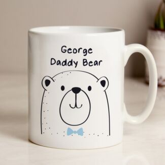 Personalised Daddy Bear Ceramic Mug