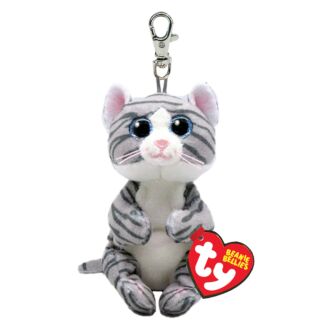 Mitzi Cat Beanie Belly Key Clip