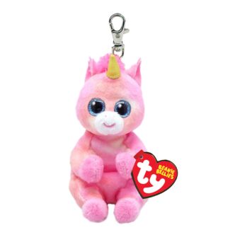 Skylar Unicorn Beanie Belly Key Clip