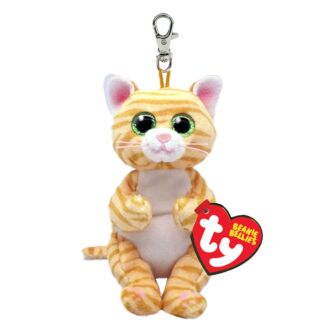 Mango Cat Beanie Belly Key Clip