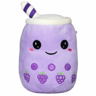 Mochi Pop 20cm Grape Boba Bubble Tea Purple Plush