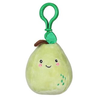 Softlings Fruity Foodies Pear Plush Key Clip