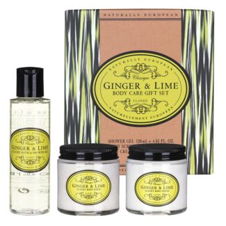 Naturally European Ginger and Lime Body Care Gift Set