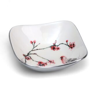 Japanese Blossom Square Bowl