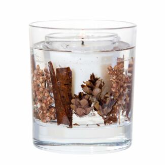 Elements – Wood Palo Santo & Amber Botanical Wax Candle