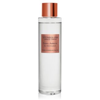 Luna - Dark Amber & Vetiver 210ml Reed Diffuser Refill