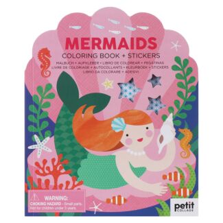 Colouring Book With Mermaid Stickers