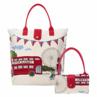 Victorian Foldable Shopper Bag