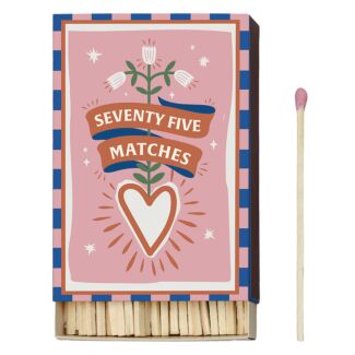 A Dopa ‘Hearts’ Box of 75 Long Matches