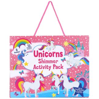 Unicorns Shimmer Activity Pack – Colouring Books & Sticker Set