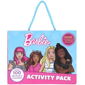 Barbie Activity Pack – Puzzle & Colouring Books with Stickers