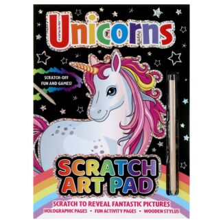 Unicorns Scratch Art Pad