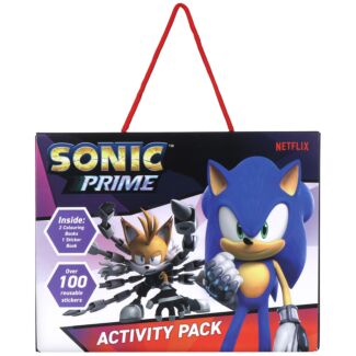 Sonic Prime Activity Pack – Colouring Books & Sticker Set