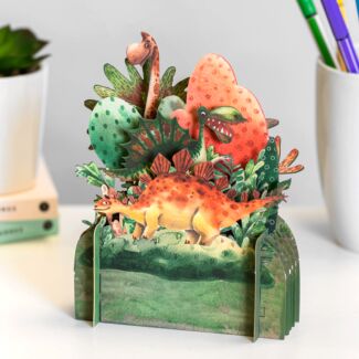 Dinosaur 3D Pop Up Card