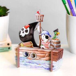 Pirate 3D Pop Up Card