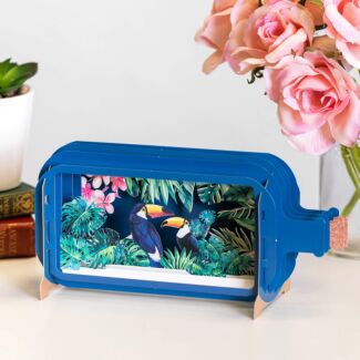 Toucan Message in a Bottle Card