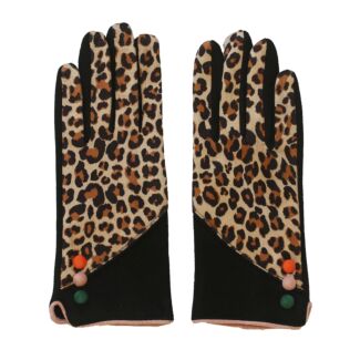 Leopard Animal Print Gloves