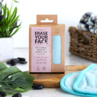 Pastel Blue Erase Your Face Reusable Makeup Removing Cloth