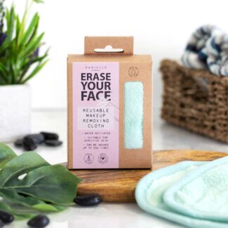 Mint Erase Your Face Reusable Makeup Removing Cloth