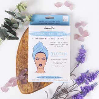 Biotin Oil Infused Hair Turban