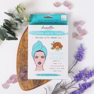 Argan Oil Infused Hair Turban