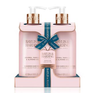 Jojoba, Vanilla & Almond Oil Hand Wash & Lotion Set